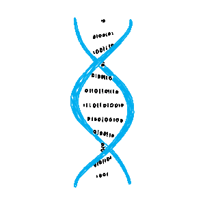 Moving DNA gif