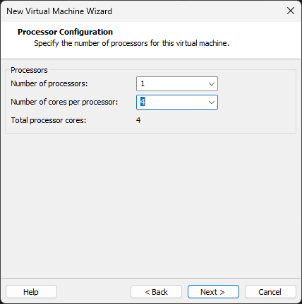 Processor-Configuration-VMware