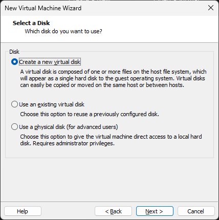 Virtual-Machine-Disk-Configuration