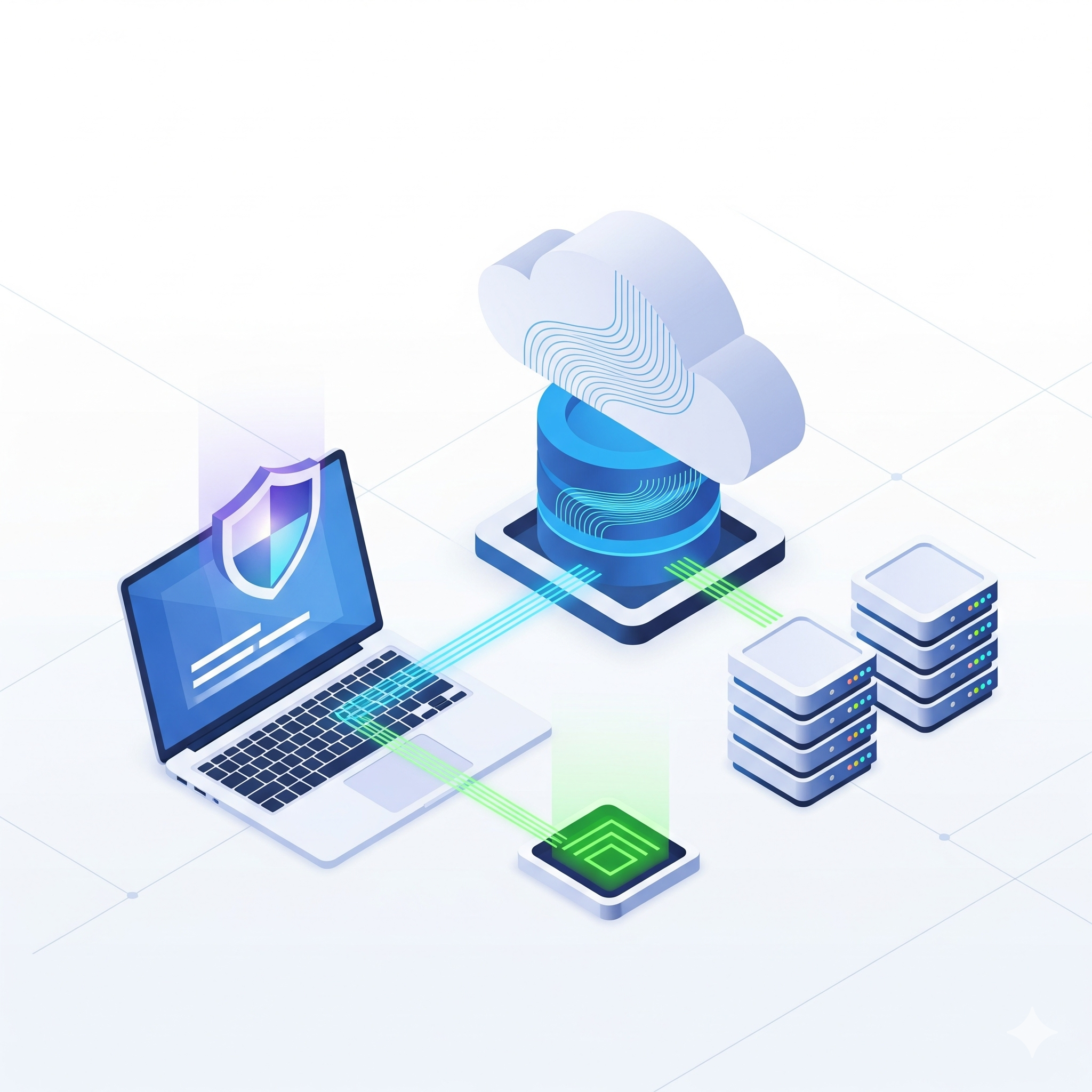 laptop-connecting-to-server